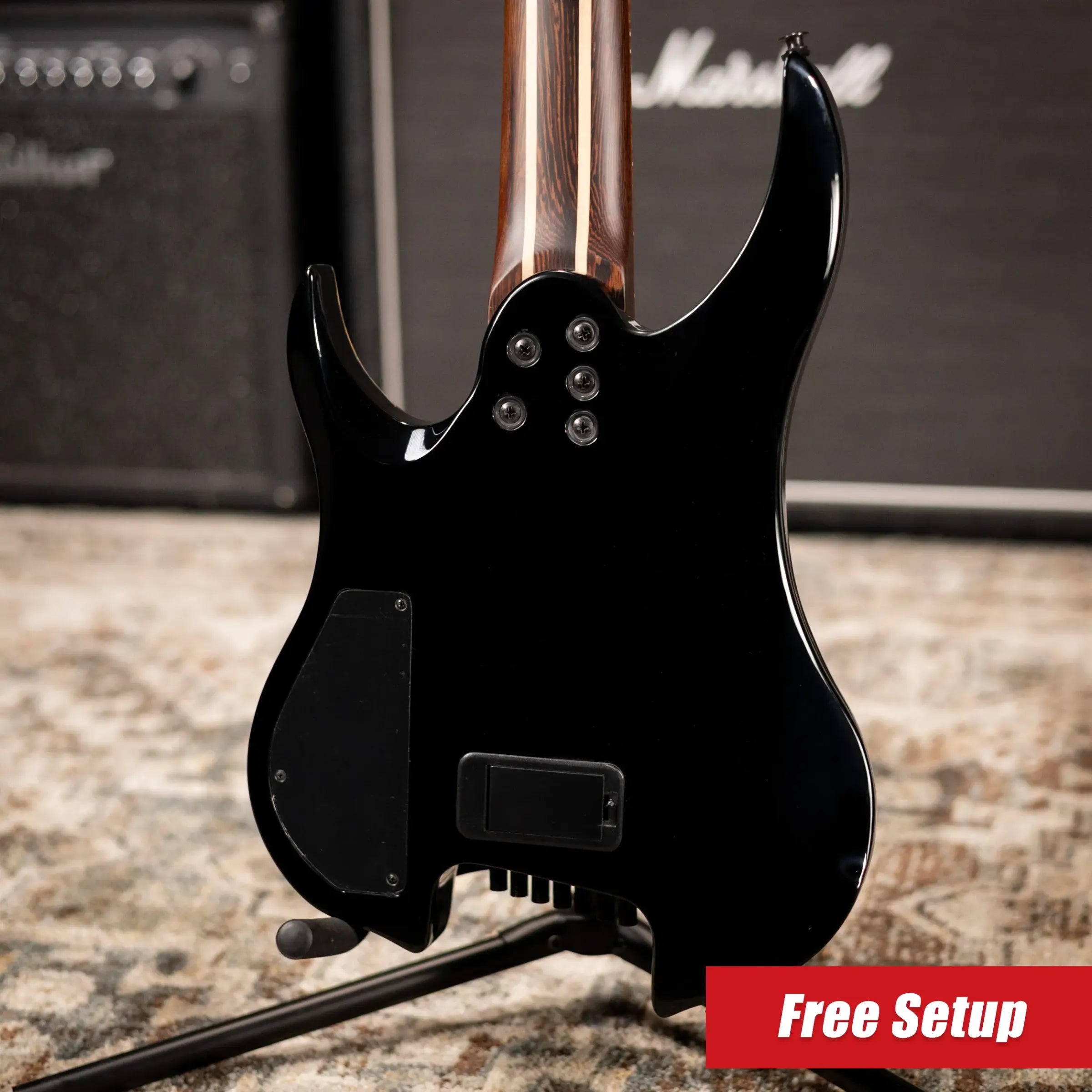 Legator GX7F Ghost 7-String Multi-Scale Electric Guitar - Magma with Gig Bag