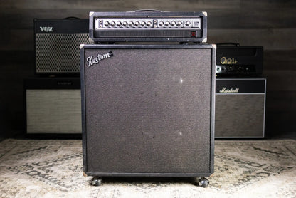 Kustom Lead III-L 130w Guitar Amplifier Head and Kustom 4-12L 4x12” Cabinet - Used