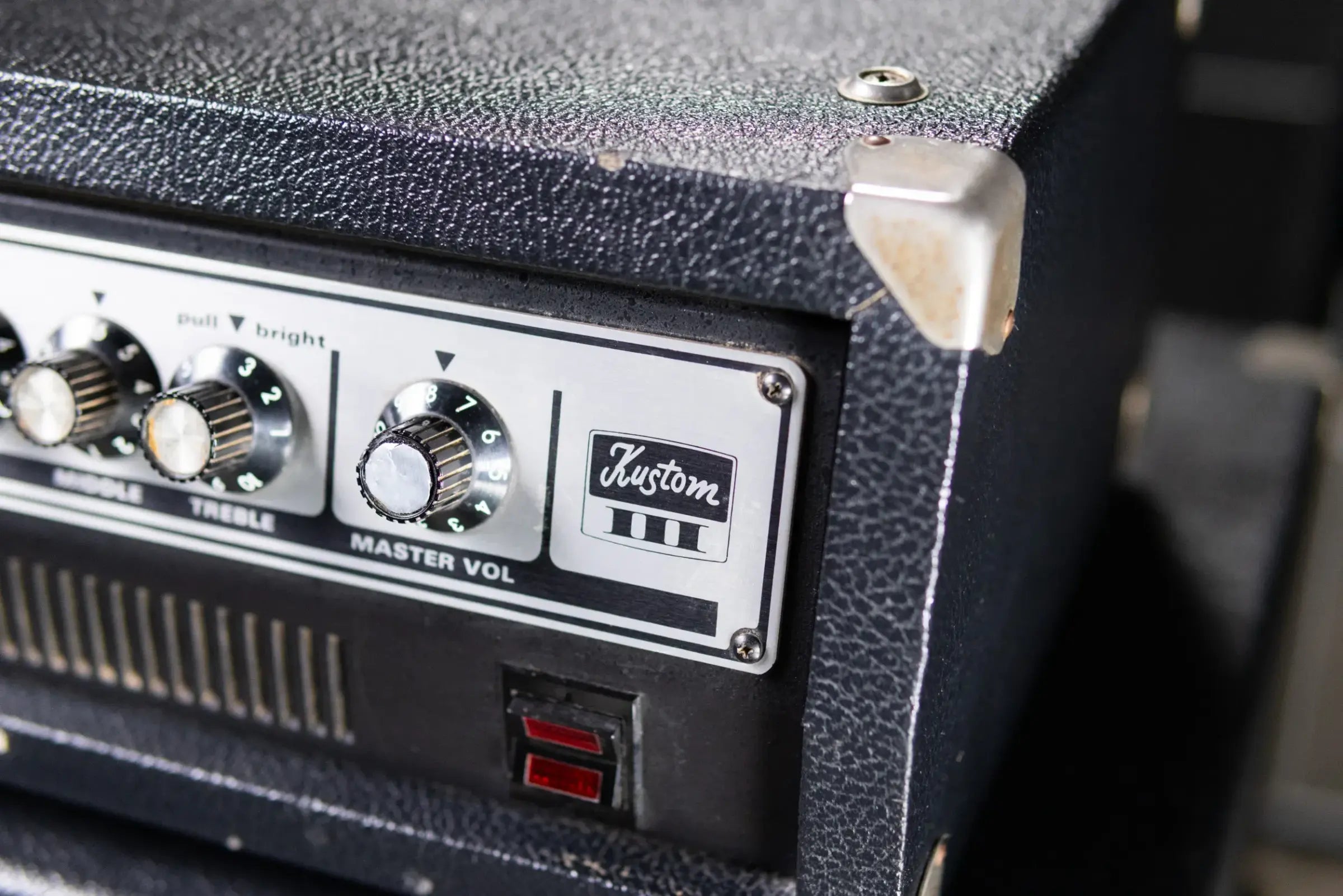 Kustom Lead III-L 130w Guitar Amplifier Head and Kustom 4-12L 4x12” Cabinet - Used