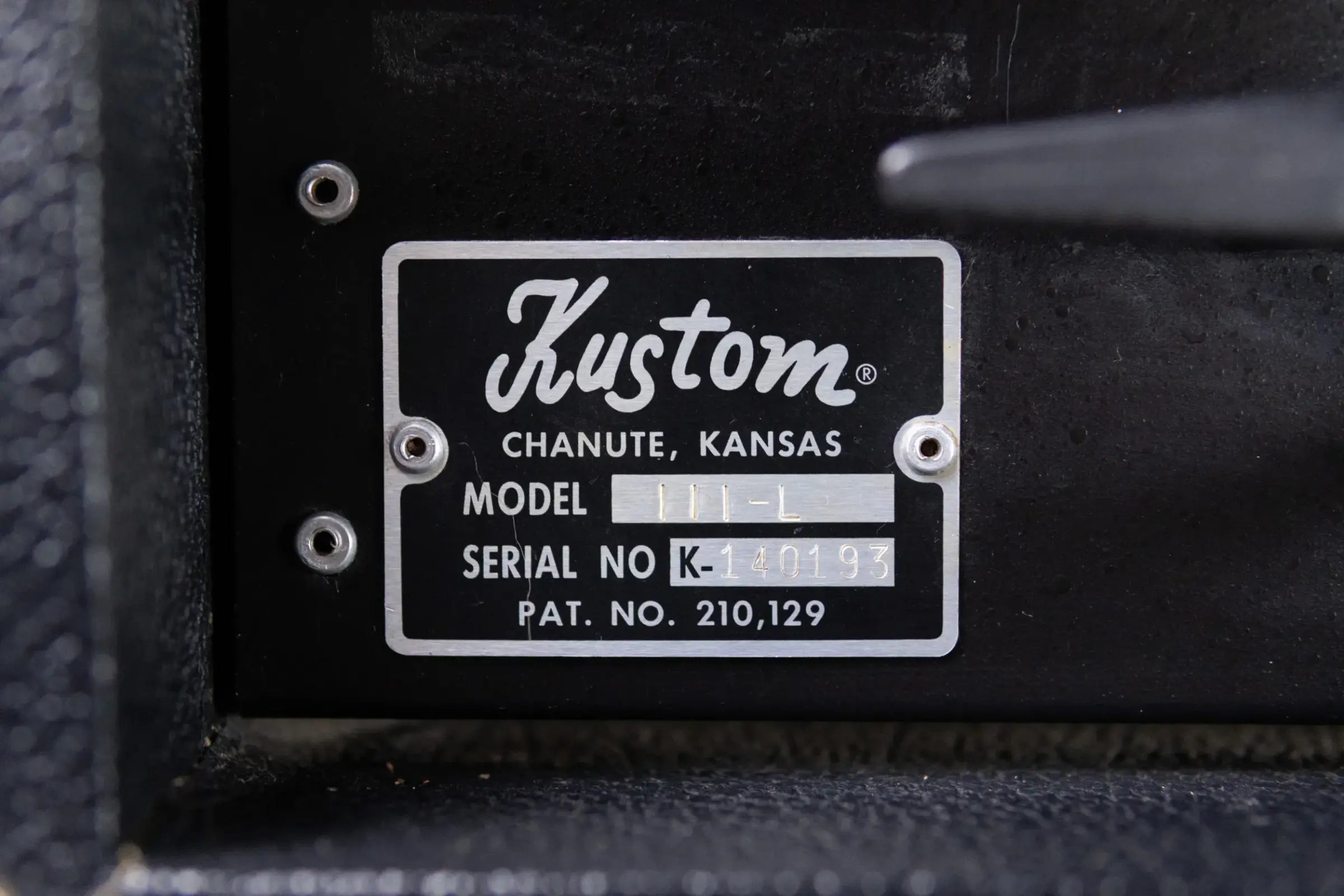 Kustom Lead III-L 130w Guitar Amplifier Head and Kustom 4-12L 4x12” Cabinet - Used