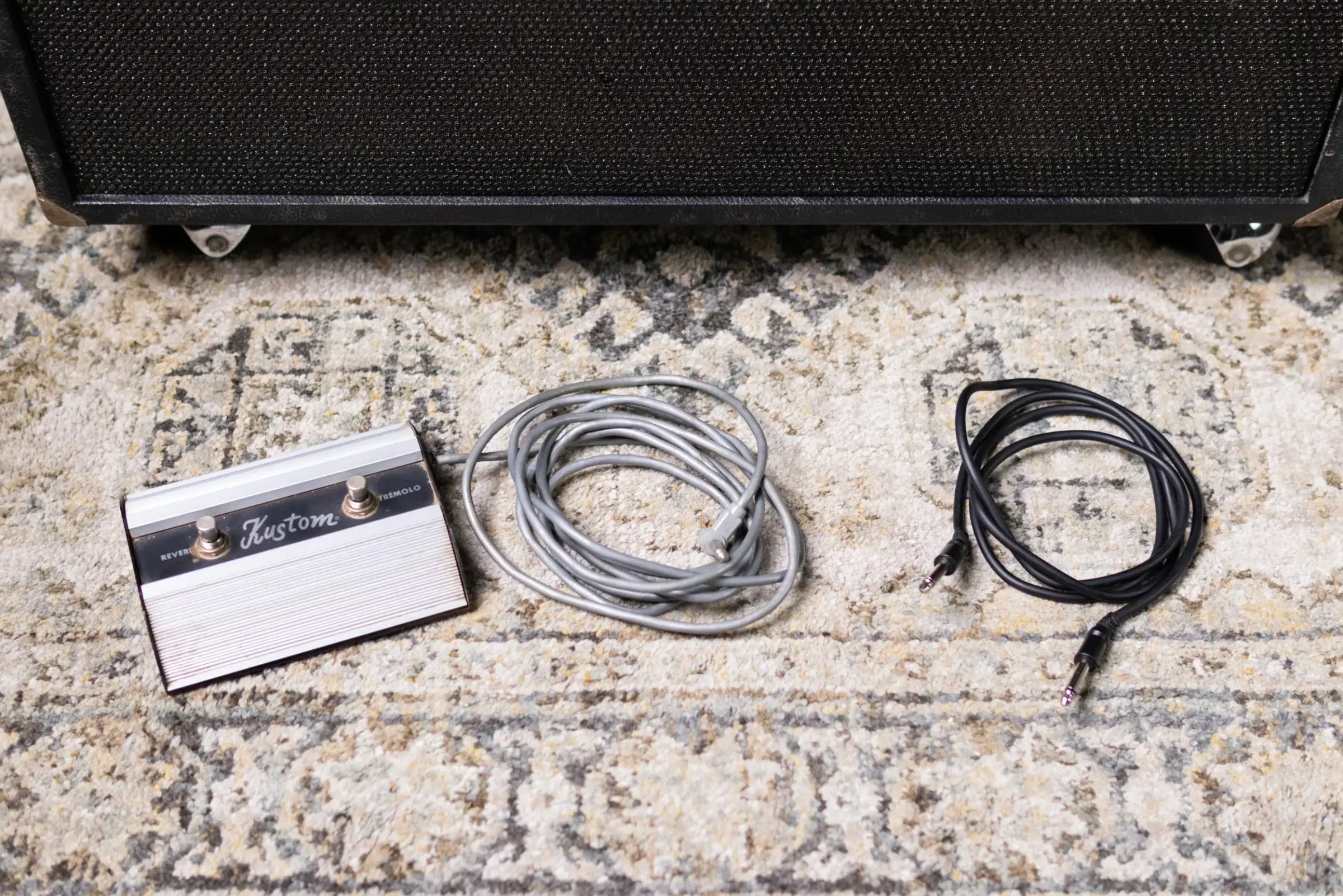 Kustom Lead III-L 130w Guitar Amplifier Head and Kustom 4-12L 4x12” Cabinet - Used