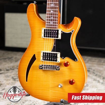PRS SE Custom 22 Semi-hollow Electric Guitar - Sunburst - Used