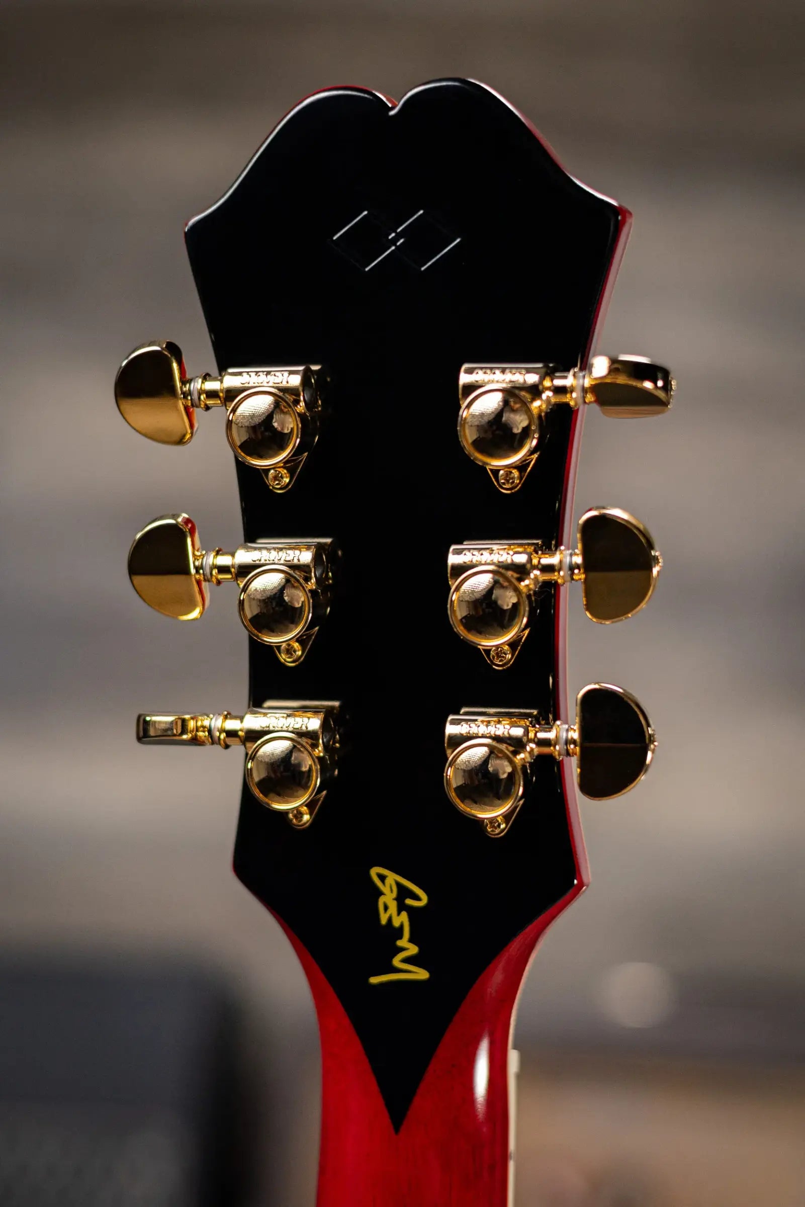 Epiphone Masterbilt Gem Archer Sheraton Electric Guitar - Cherry Red with Hardshell Case