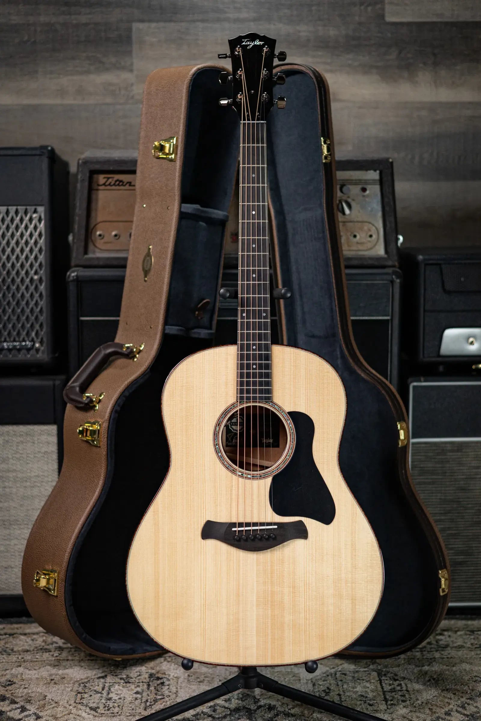 Taylor Custom Shop #C0005 Gold Label Grand Pacific Acoustic/Electric Guitar with Hardshell Case
