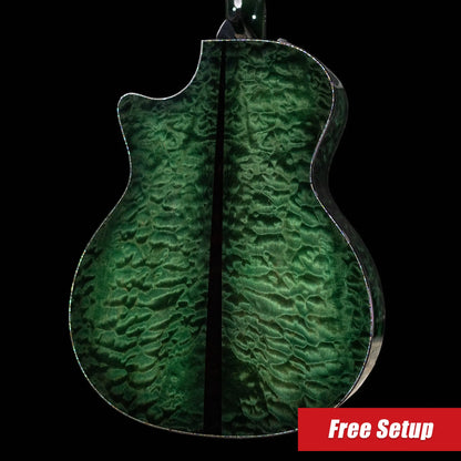 Taylor Custom Shop #13083 C54ce 12-String Grand Auditorium Acoustic/Electric Guitar - Quilted Maple/Adirondack with Hardshell Case