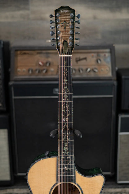 Taylor Custom Shop #13083 C54ce 12-String Grand Auditorium Acoustic/Electric Guitar - Quilted Maple/Adirondack with Hardshell Case