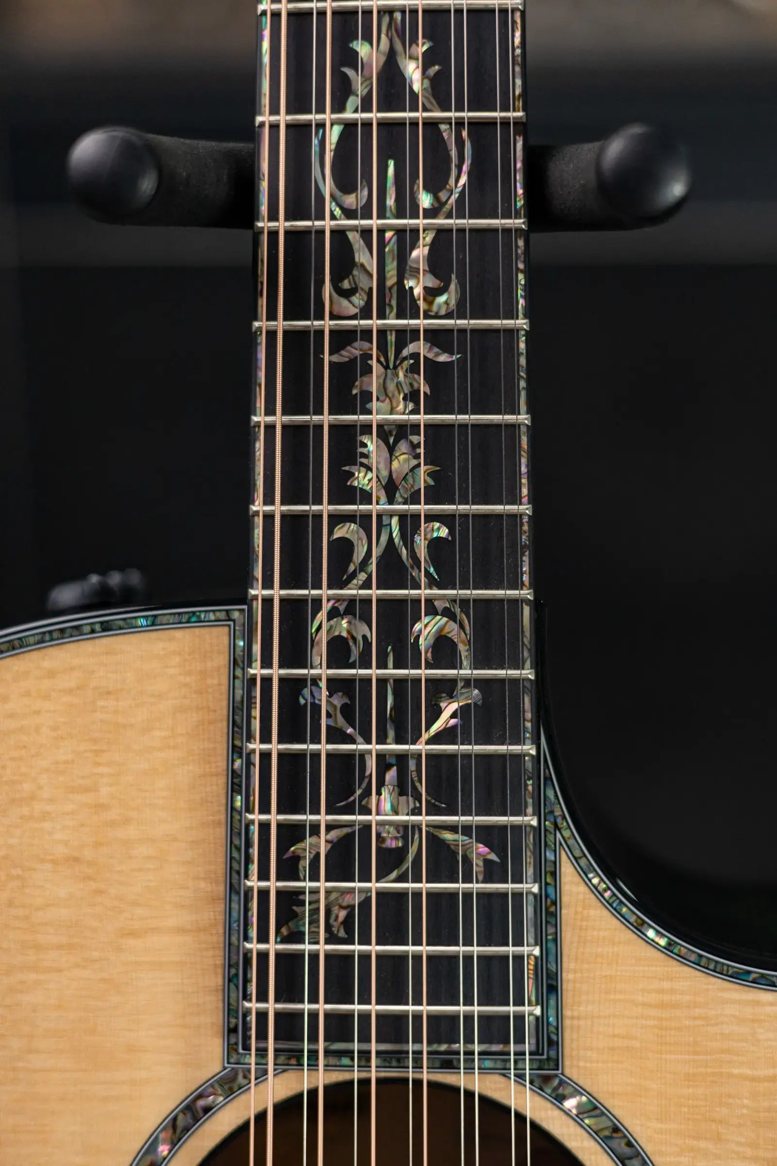 Taylor Custom Shop #13083 C54ce 12-String Grand Auditorium Acoustic/Electric Guitar - Quilted Maple/Adirondack with Hardshell Case