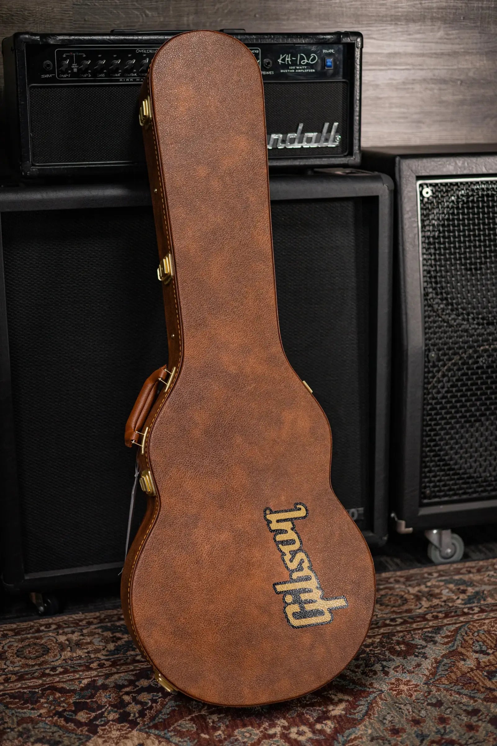 Gibson Les Paul Standard 60s Faded Electric Guitar - Vintage Bourbon Burst with Hardshell Case