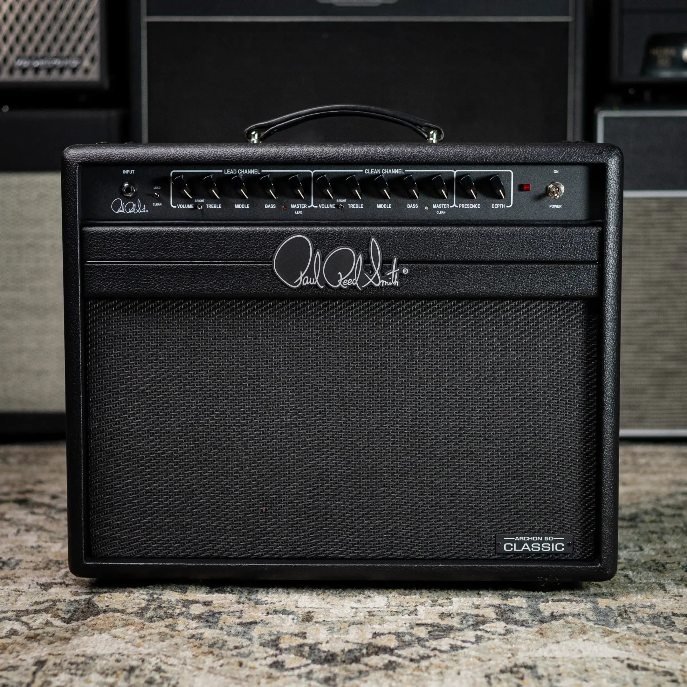 (Display) PRS Archon Classic 50 1x12 Combo Guitar Amplifier - Stealth Black - copy