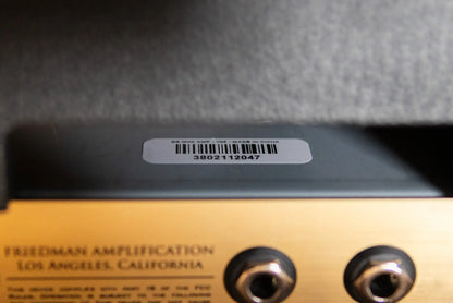 Friedman Mini BE 30-watt Solid State Amp Head - Used