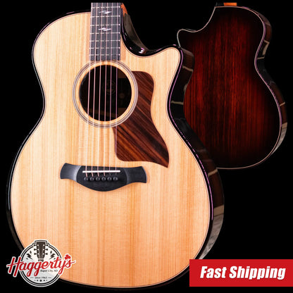 Taylor Custom Shop #C0709 Builder's Edition Grand Auditorium Acoustic/Electric Guitar with Hardshell Case