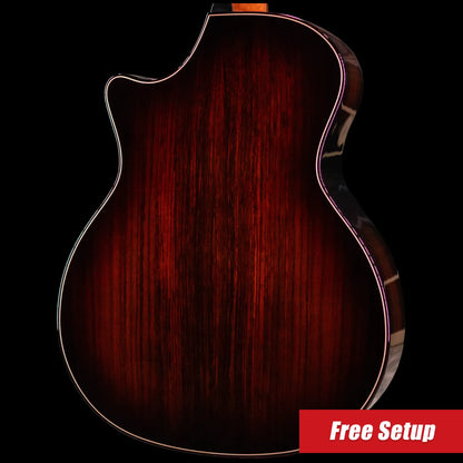 Taylor Custom Shop #C0709 Builder's Edition Grand Auditorium Acoustic/Electric Guitar with Hardshell Case