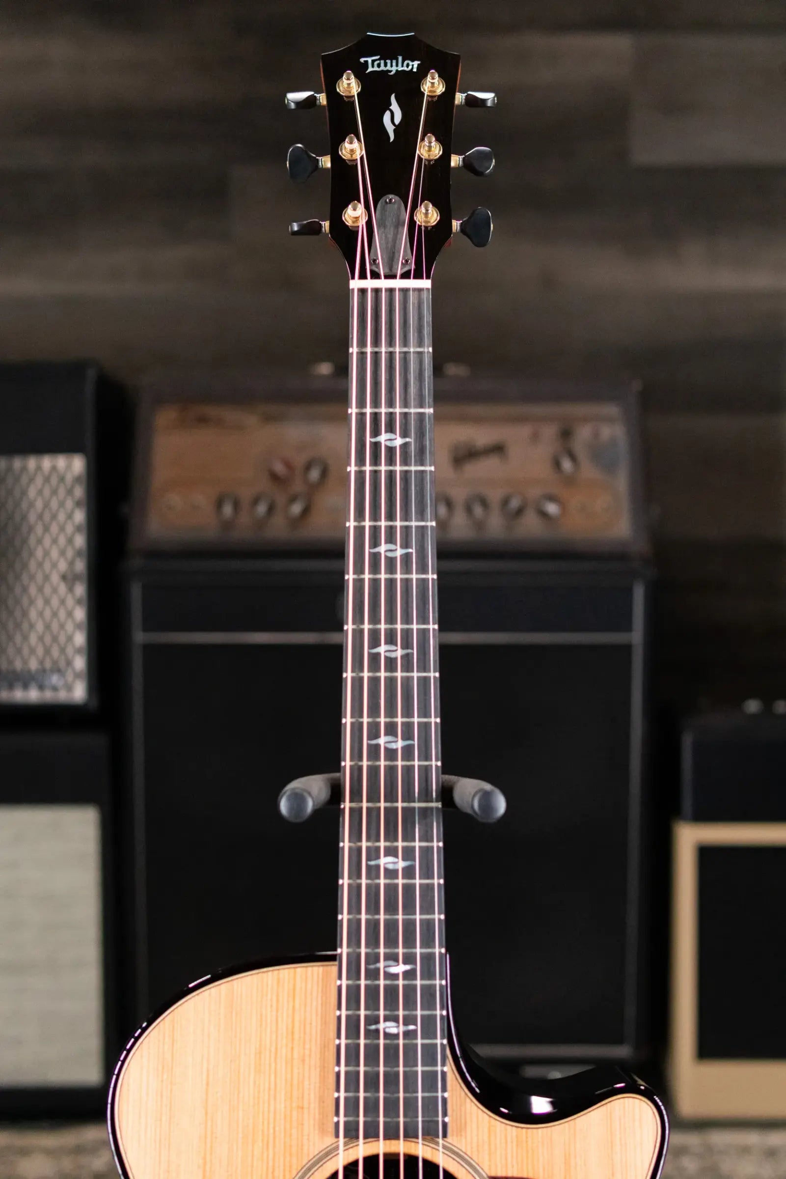 Taylor Custom Shop #C0709 Builder's Edition Grand Auditorium Acoustic/Electric Guitar with Hardshell Case