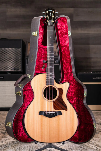 Taylor Custom Shop #C0709 Builder's Edition Grand Auditorium Acoustic/Electric Guitar with Hardshell Case