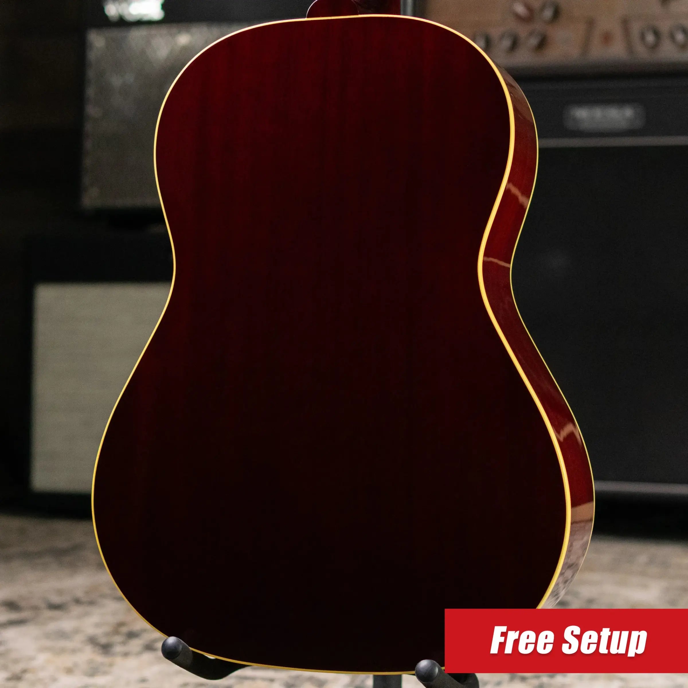 Gibson LG-2 50s Original Acoustic/Electric Guitar - Antique Natural with Hardshell Case