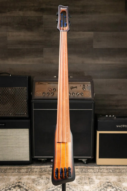 Ibanez Bass Workshop UB804 4-String Electric Upright Bass - Mahogany Oil Burst with Gig Bag