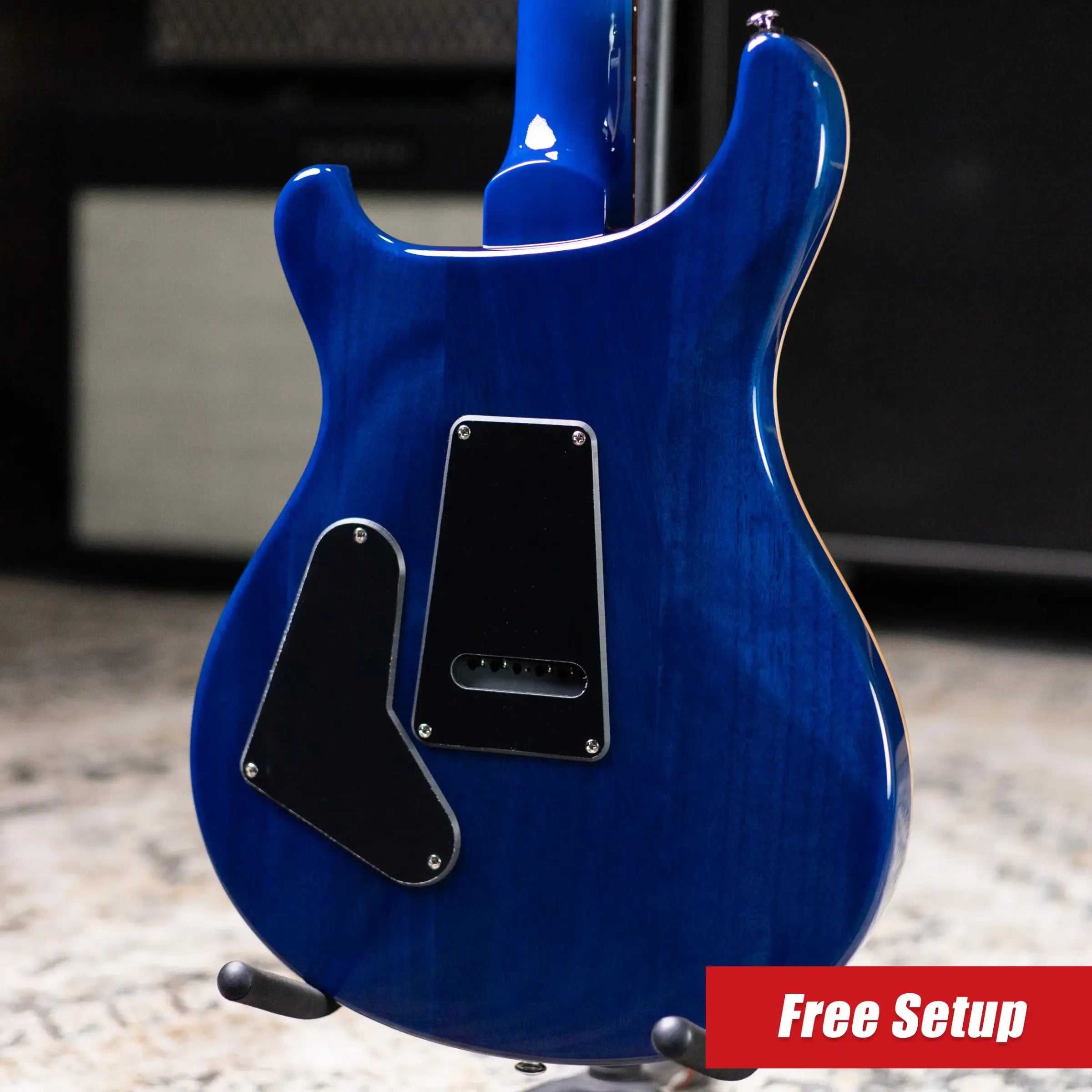 PRS SE Custom 24 Electric Guitar - Lake Blue with Gig Bag