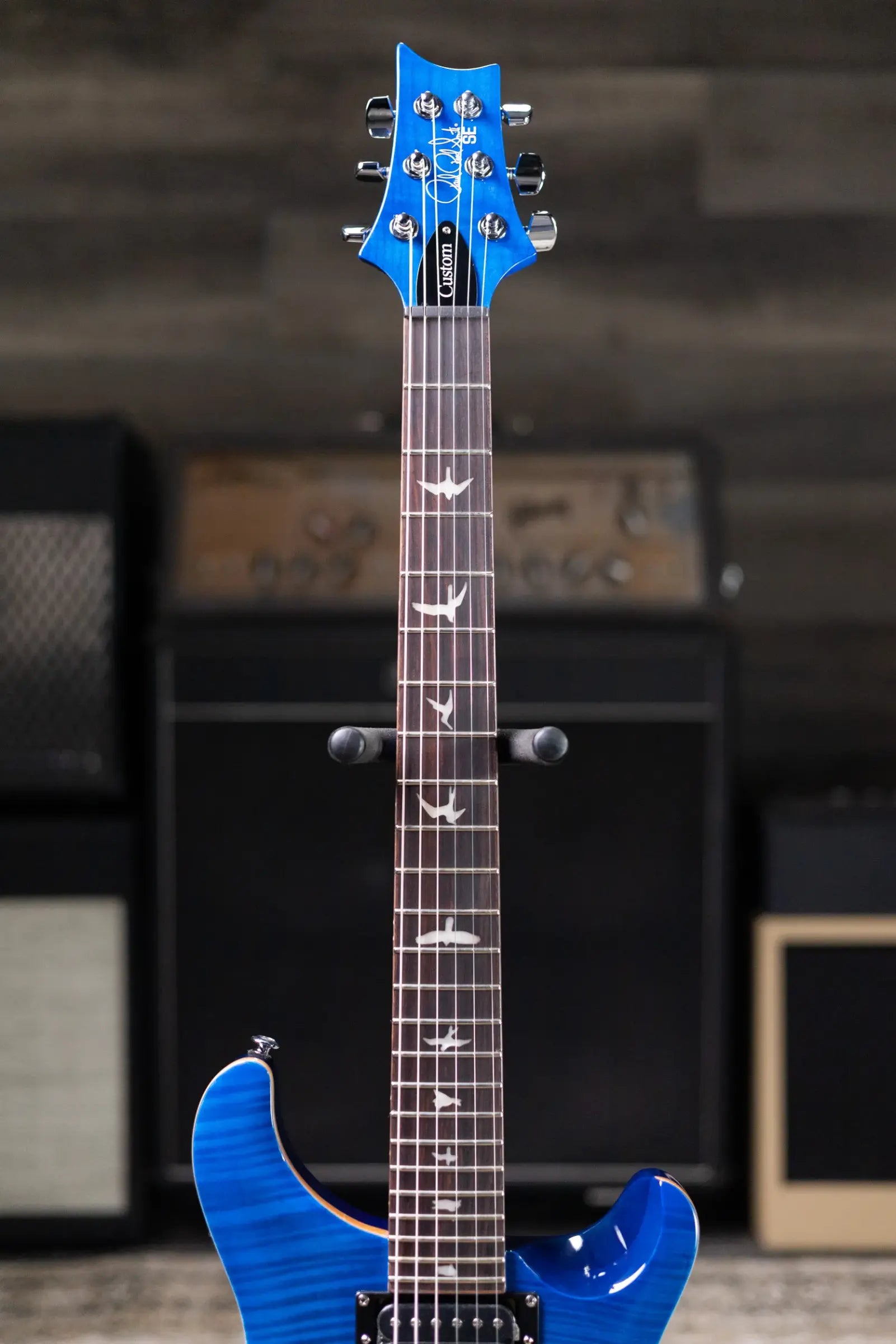 PRS SE Custom 24 Electric Guitar - Lake Blue with Gig Bag