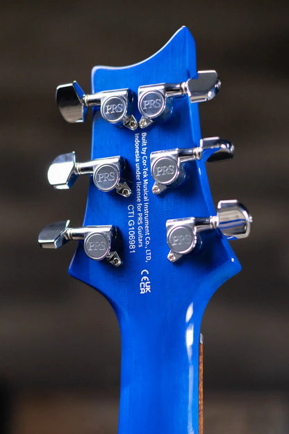 PRS SE Custom 24 Electric Guitar - Lake Blue with Gig Bag