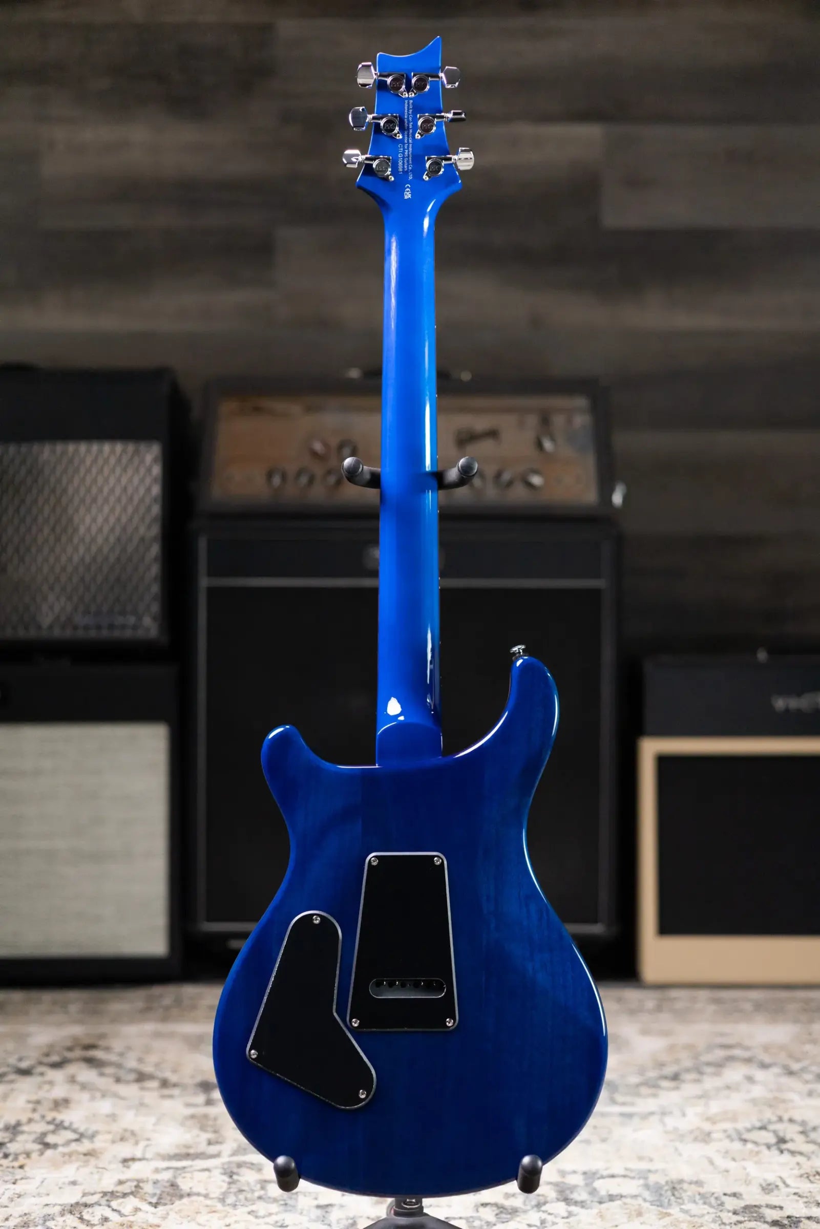 PRS SE Custom 24 Electric Guitar - Lake Blue with Gig Bag