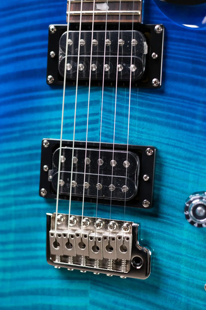 PRS SE Custom 24 Electric Guitar - Lake Blue with Gig Bag