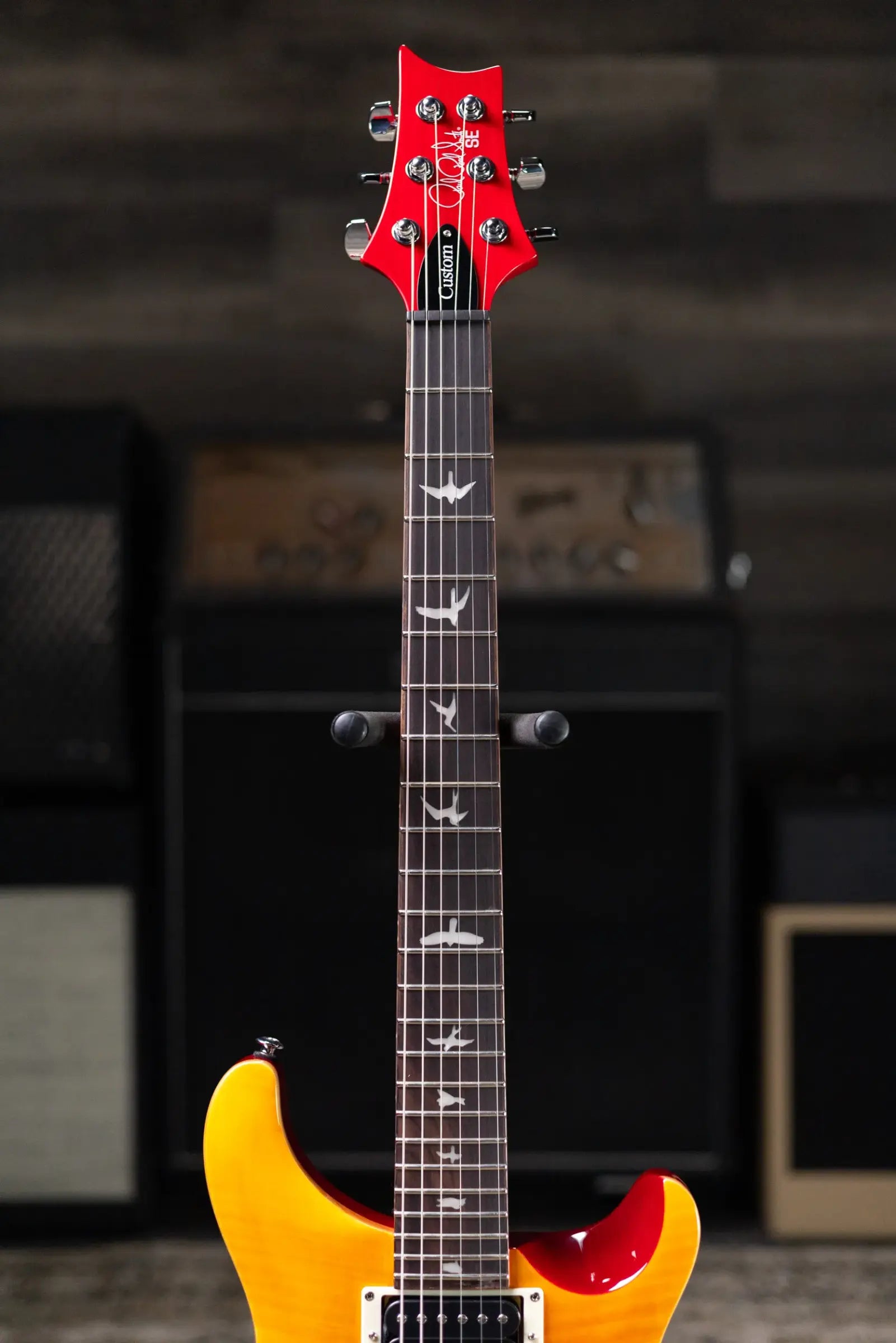 PRS SE Custom 24 Electric Guitar - Vintage Yellow with Gig Bag