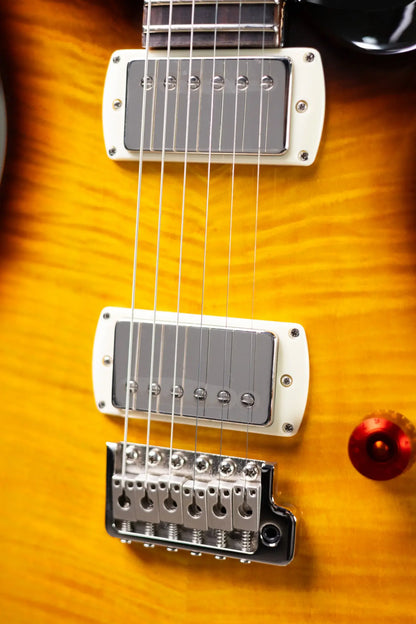 PRS SE David Grissom Solid Body Electric Guitar - McCarty Tobacco Sunburst with Gig Bag