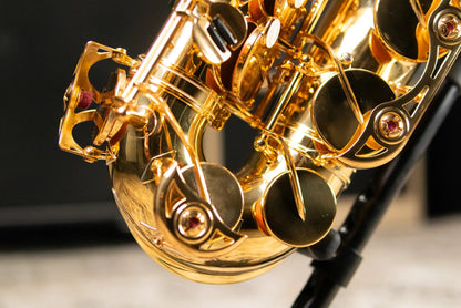 Yamaha YAS-62II Professional Alto Saxophone Gold Lacquer with Case - Used