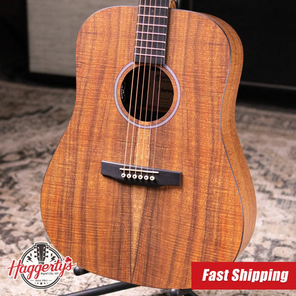Martin D-X1E Dreadnought Acoustic/Electric Guitar - Koa with Gig Bag