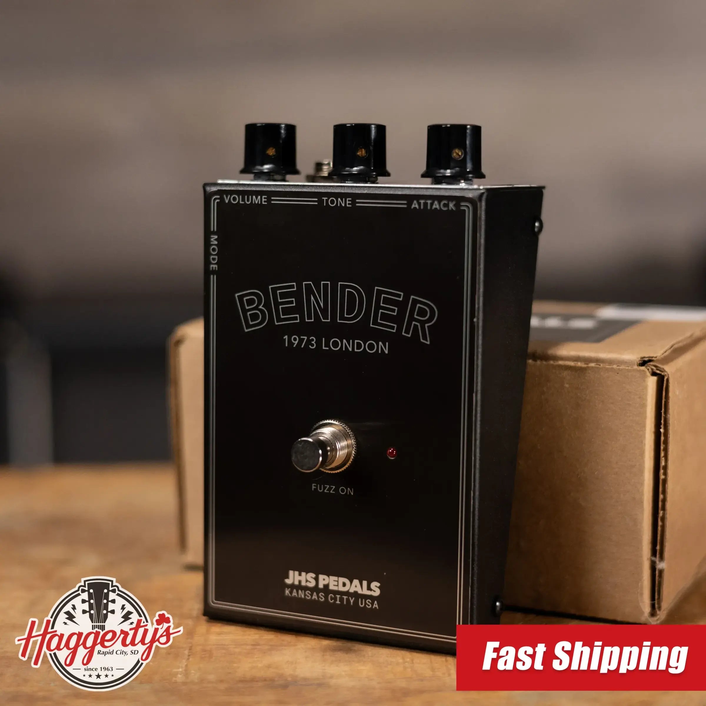 JHS Bender Fuzz Effect Pedal - Used