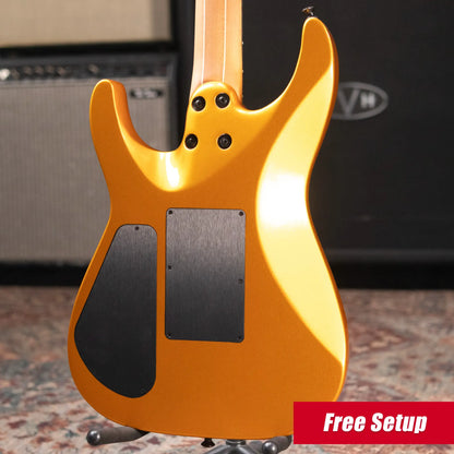 Jackson American Series Limited Edition Virtuoso Electric Guitar - Gold Rush with Soft Case - Demo
