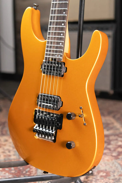 Jackson American Series Limited Edition Virtuoso Electric Guitar - Gold Rush with Soft Case - Demo