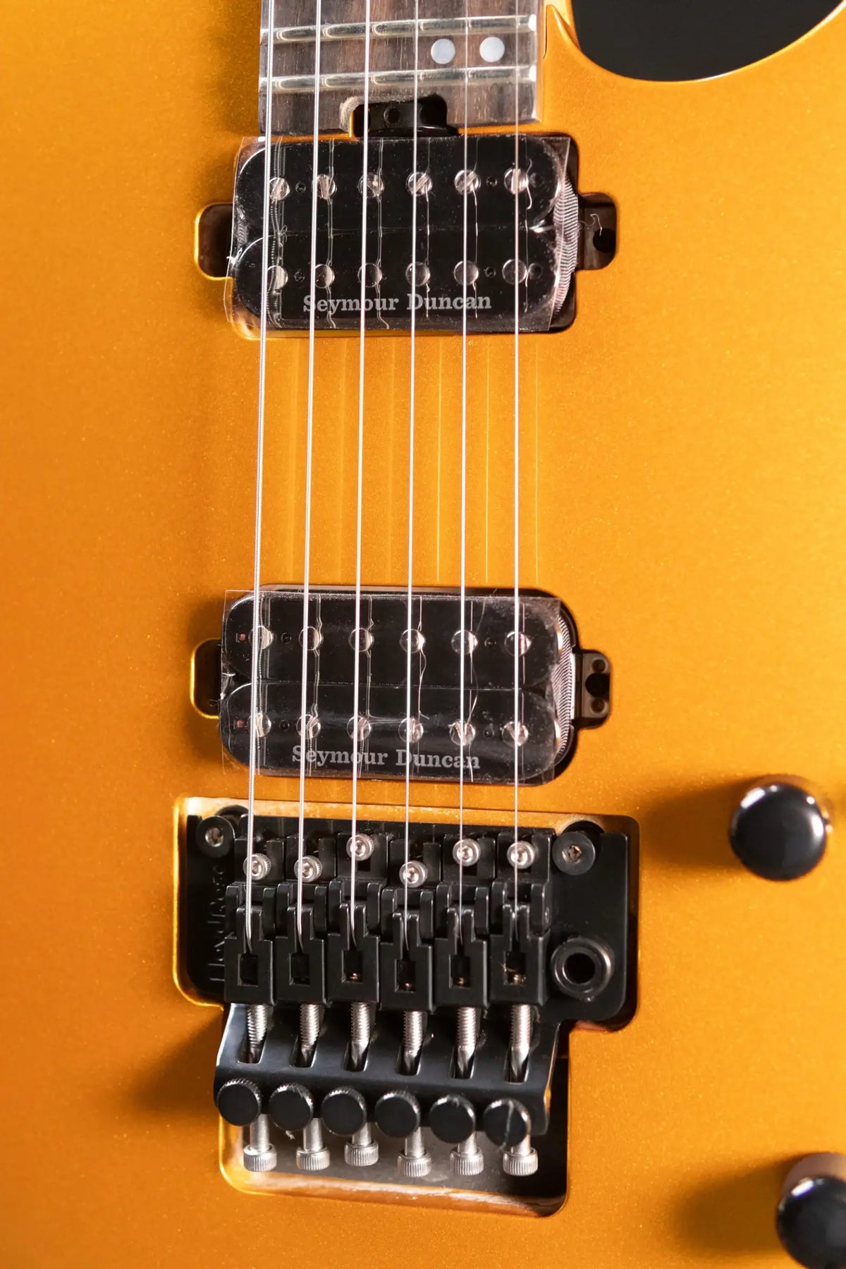 Jackson American Series Limited Edition Virtuoso Electric Guitar - Gold Rush with Soft Case - Demo
