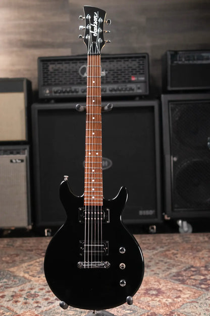 Jackson USA JJ Custom Electric Guitar - Black with Hardshell Case - Used