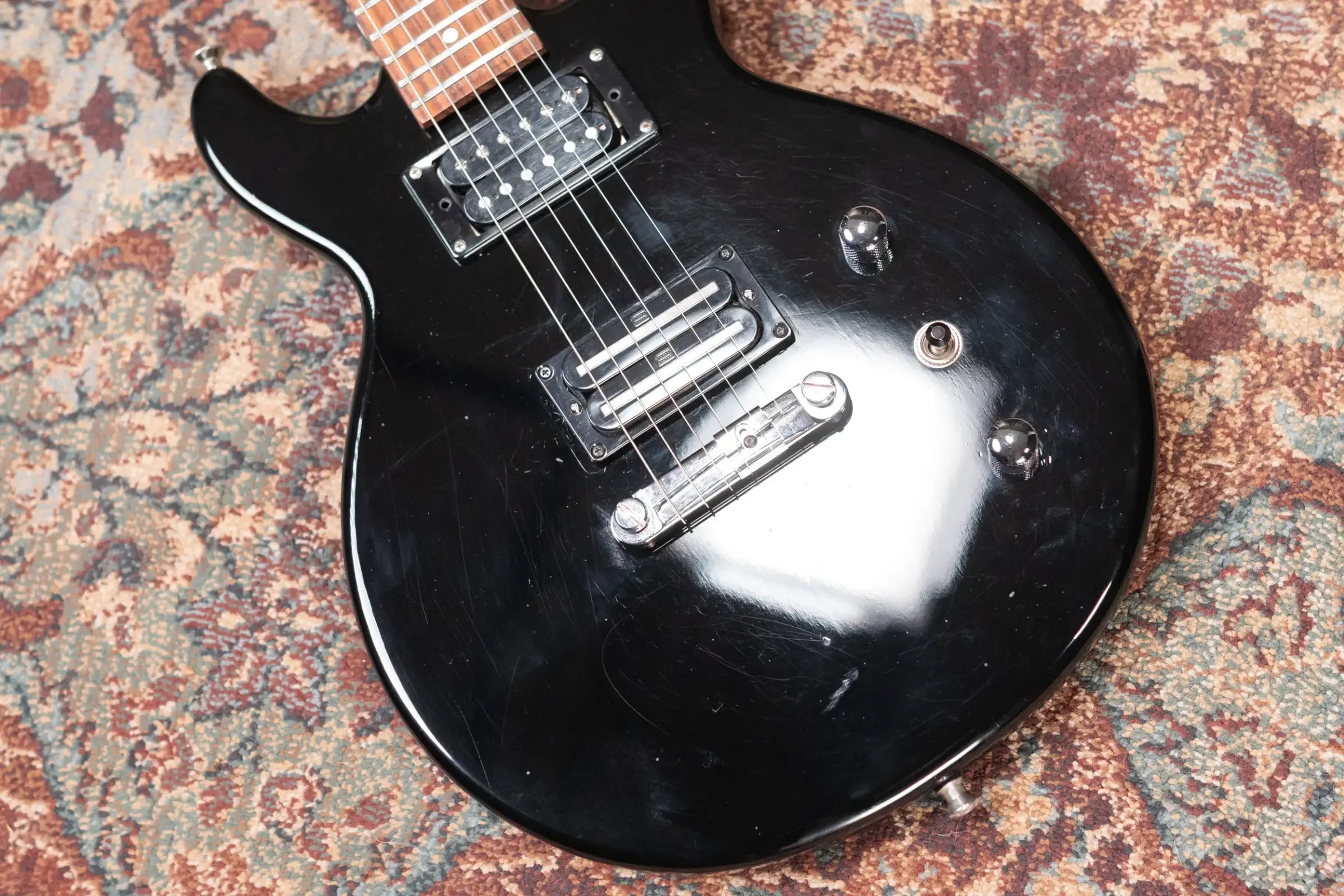Jackson USA JJ Custom Electric Guitar - Black with Hardshell Case - Used
