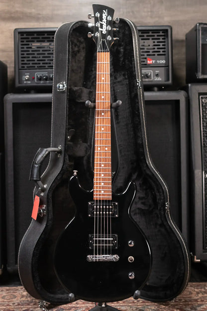 Jackson USA JJ Custom Electric Guitar - Black with Hardshell Case - Used