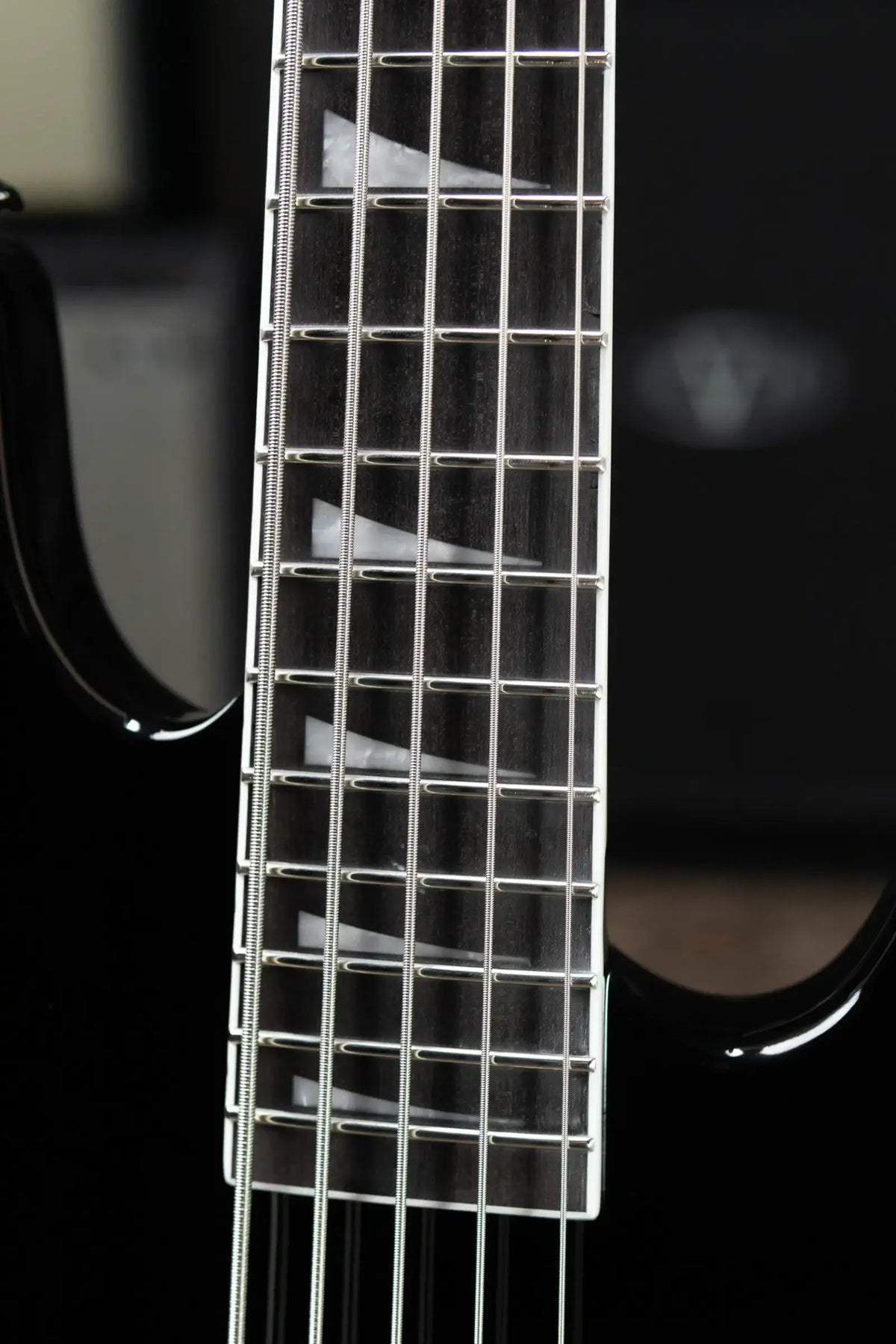 Jackson Legend Series Limited Edition Signature David Ellefson CB V Concert Bass - Black with Foam Core Case