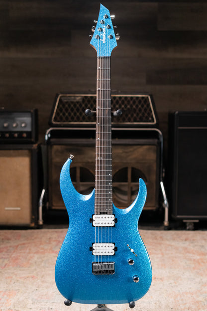 Jackson Pro Plus Misha Mansoor Juggernaut HT6 Electric Guitar - Blue Sparkle