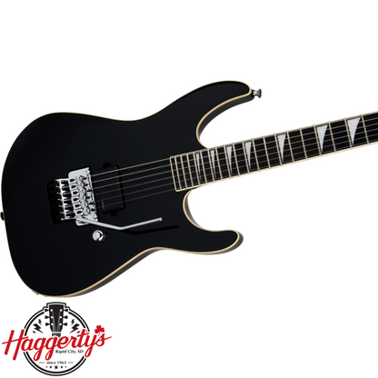 Jackson Pro Plus Pure Metal Limited Edition Soloist SL1A, Ebony Fingerboard - Gloss Black with Gig Bag - Demo