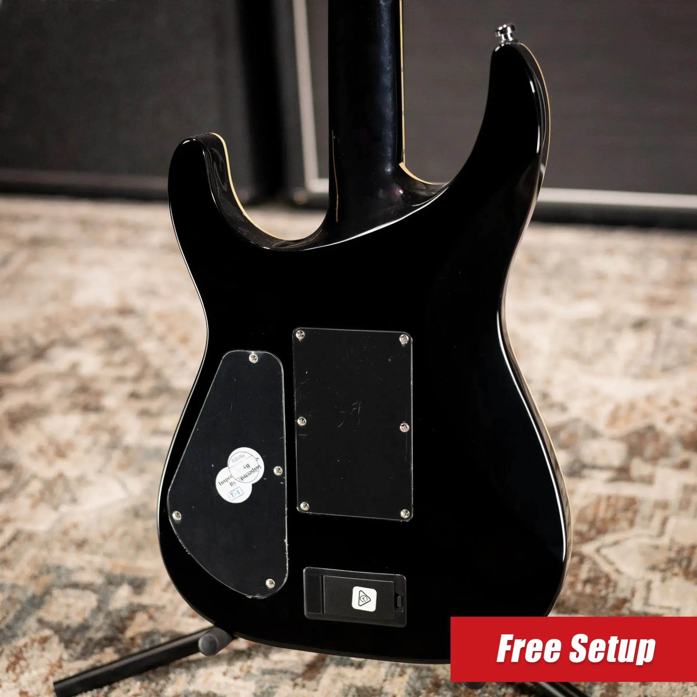 Jackson Pro Plus Pure Metal Limited Edition Soloist SL1A - Gloss Black with Gig Bag - Demo