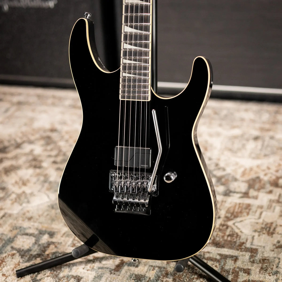 Jackson Pro Plus Pure Metal Limited Edition Soloist SL1A - Gloss Black with Gig Bag