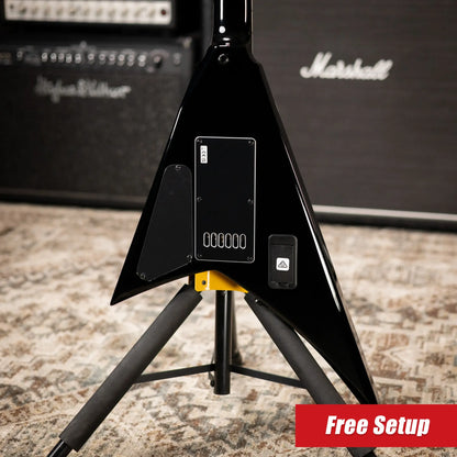 Jackson Pro Plus Series Signature Christian Andreu Rhoads RR24 EVTN6 Electric Guitar - Black with Foam Core Case