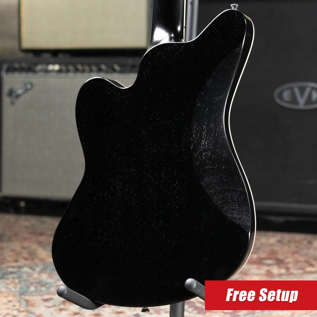 Jackson Pro Series Signature Lee Malia LM-87 Electric Guitar - Open Pore Black with Gig Bag