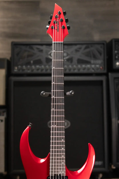 Jackson Pro Series Signature Misha Mansoor Juggernaut HT6 Electric Guitar - Red Crystal with Gig Bag