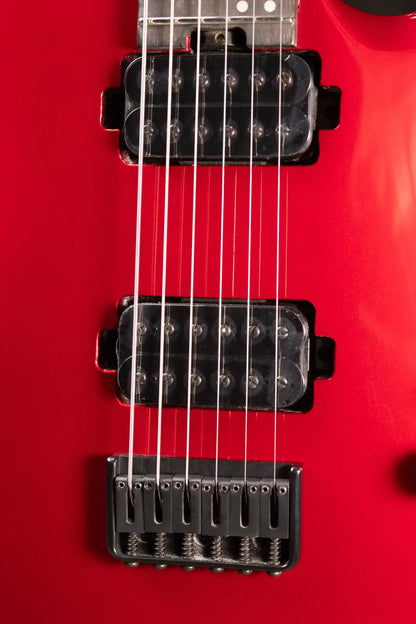 Jackson Pro Series Signature Misha Mansoor Juggernaut HT6 Electric Guitar - Red Crystal with Gig Bag