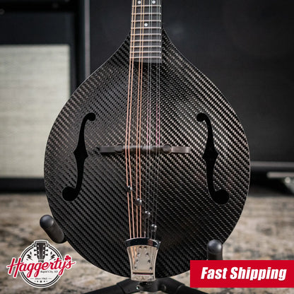 KLOS Full Carbon A-Style Mandolin Acoustic with Gig Bag
