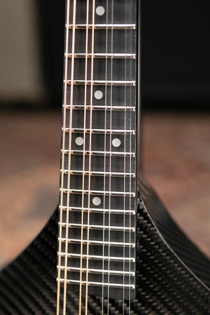 KLOS Full Carbon Deluxe Acoustic/Electric (K&K Pickup) Mandolin with Gig Bag