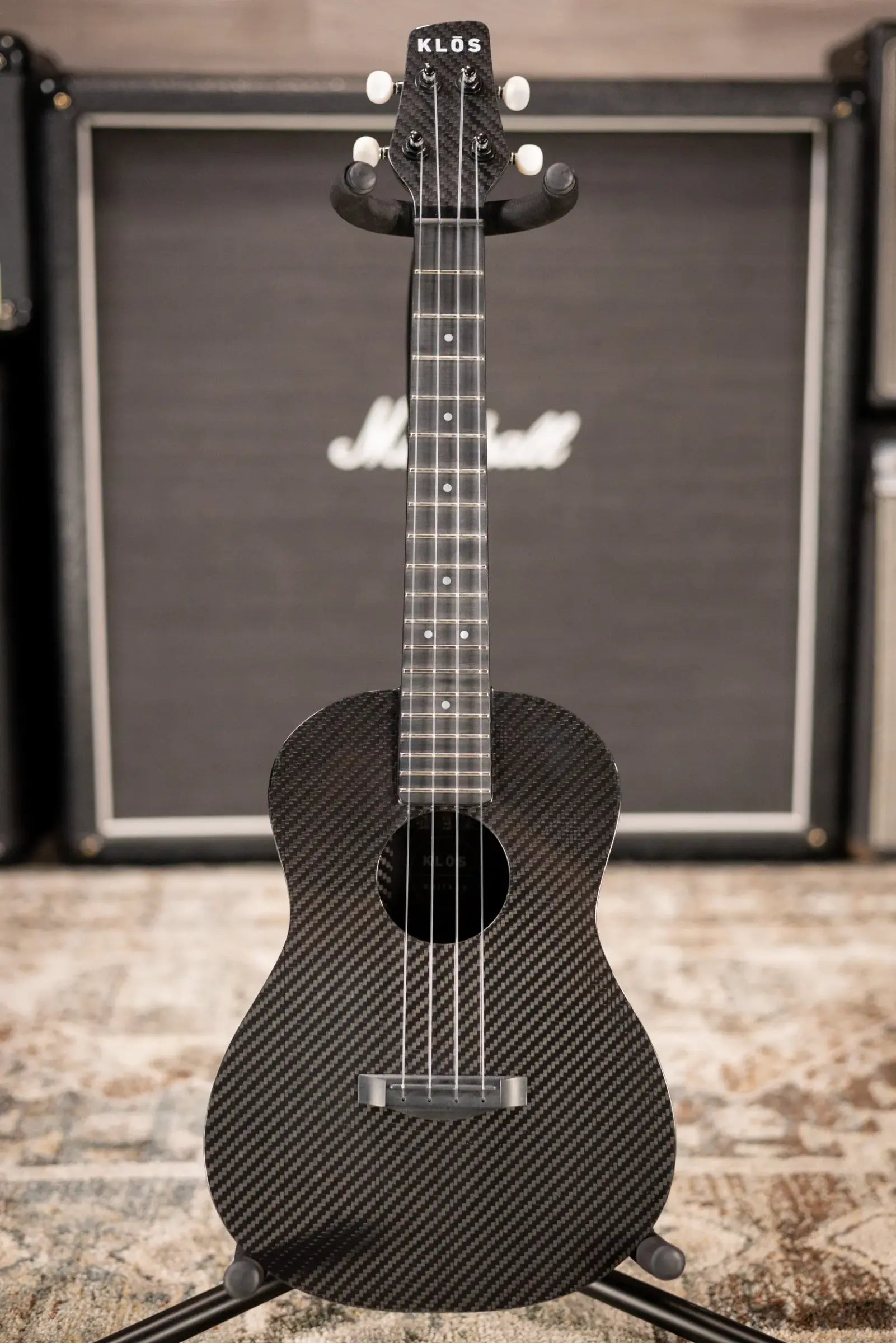 KLOS Full Carbon Left-Hand Tenor Ukulele with Gig Bag