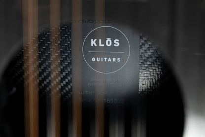 KLOS Grand Cutaway 12-String DAE Acoustic/Electric Guitar - Carbon Timber with Gig Bag