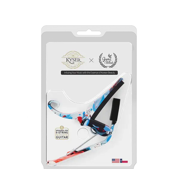 Kyser KG6GWFA Guitar Capo - Flag